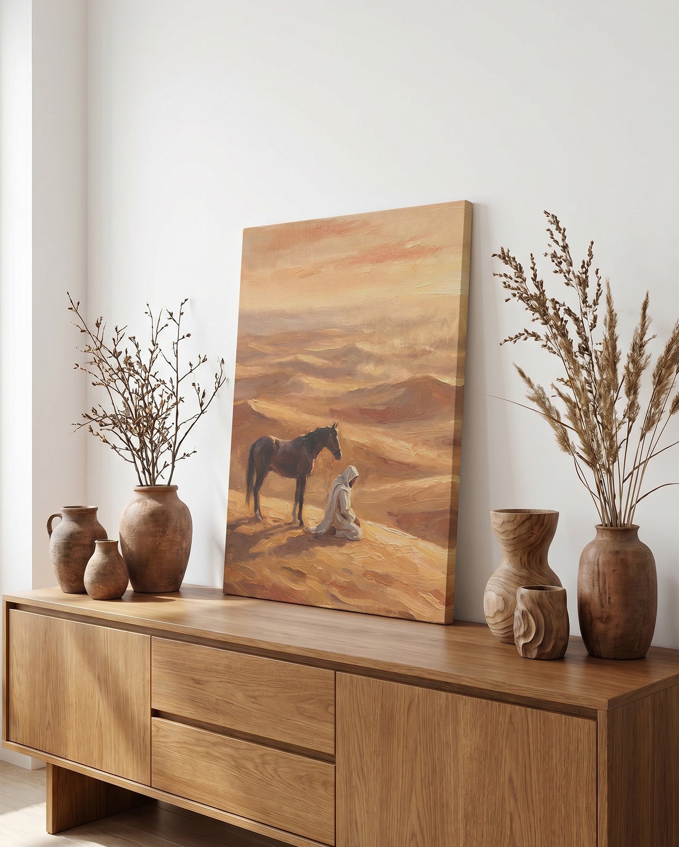 Tableau Silence Saharien