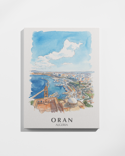 Tableau Oran - Wahran