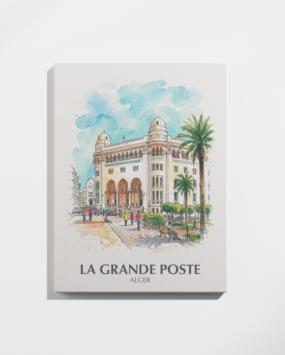 Tableau La grande poste - Alger