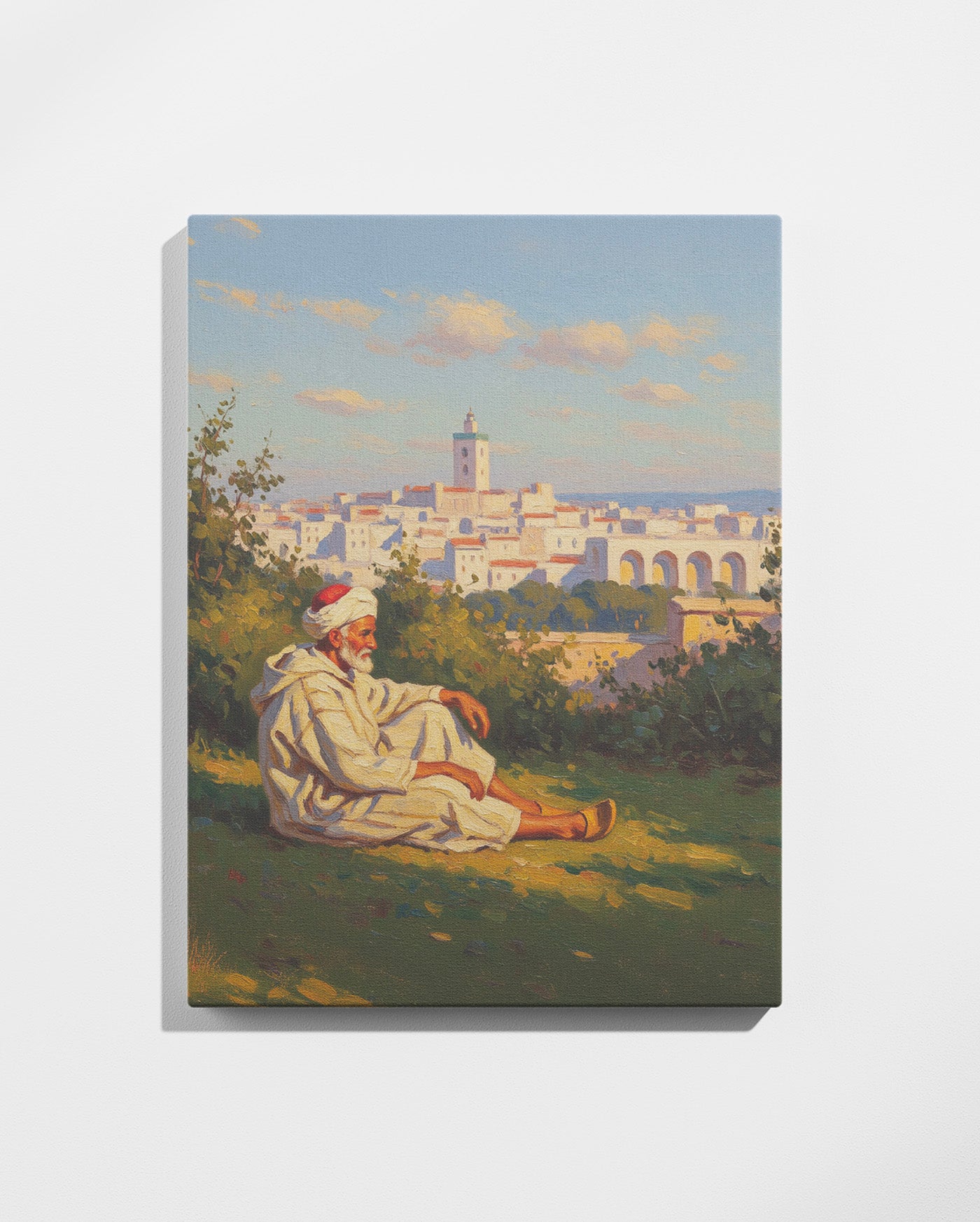 Tableau Le Repos face à la Ville Blanche